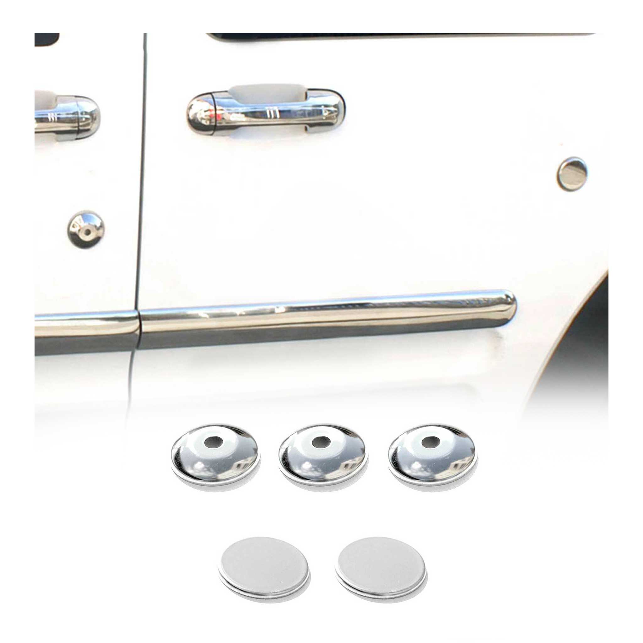Chrom Türgriff Blende für Ford Connect 2002-2013 Edelstahl 5tlg