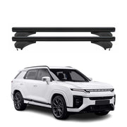 Menabo Dachträger Grundtäger für KGM Actyon 2024-2026 Aluminium Schwarz 2 tlg