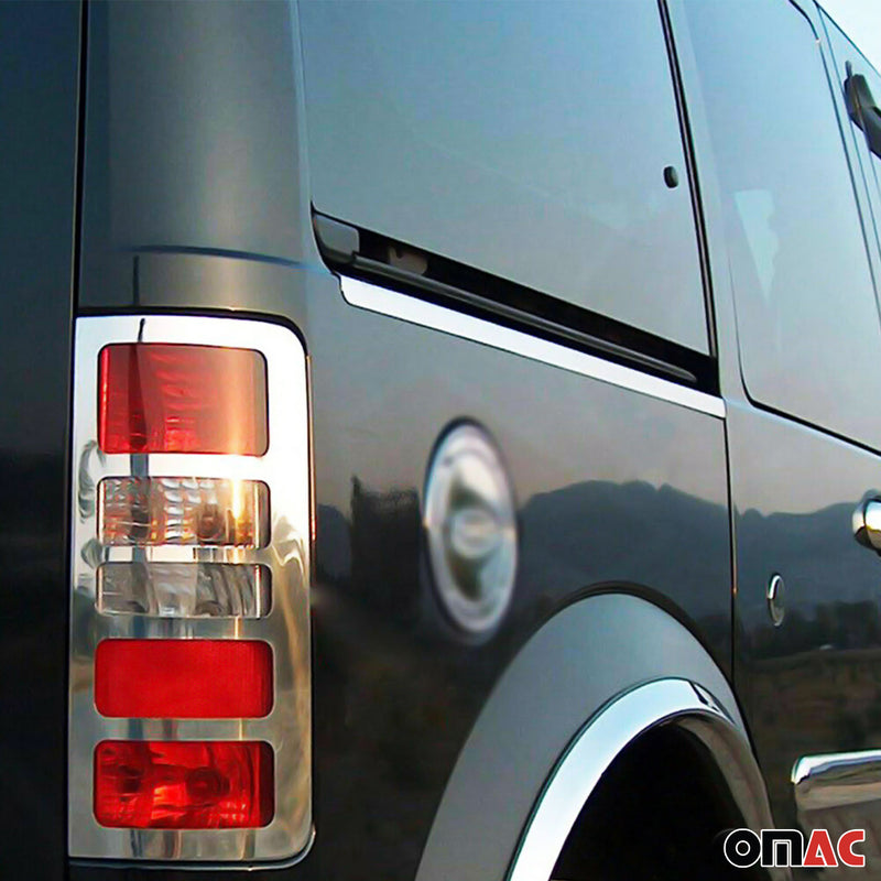 Seitentürleiste Türschutz für Ford Connect L2 Langer RS 2002-2014 Edelstahl 1x