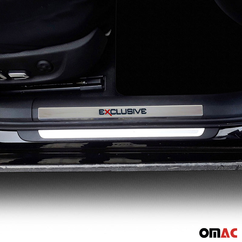 Einstiegsleisten Türschutzleisten für Audi A6 C7 2011-2018 Edelstahl 2tlg