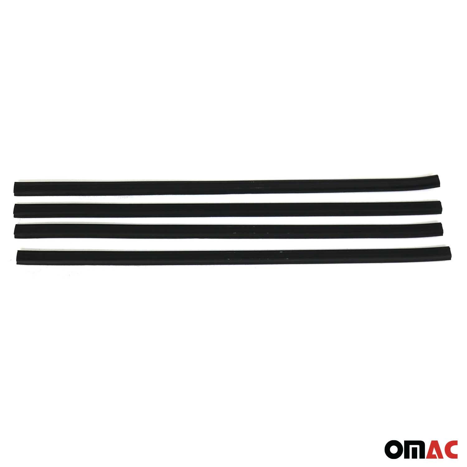 Außenkante Dicht Staub Horizontale Leiste für Mercedes W115 1968-1980 ABS 4tlg
