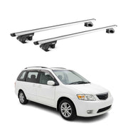 Dachträger Grundtäger für Mazda MPV LV 1995-1999 90kg Aluminium Silber 2x ABE