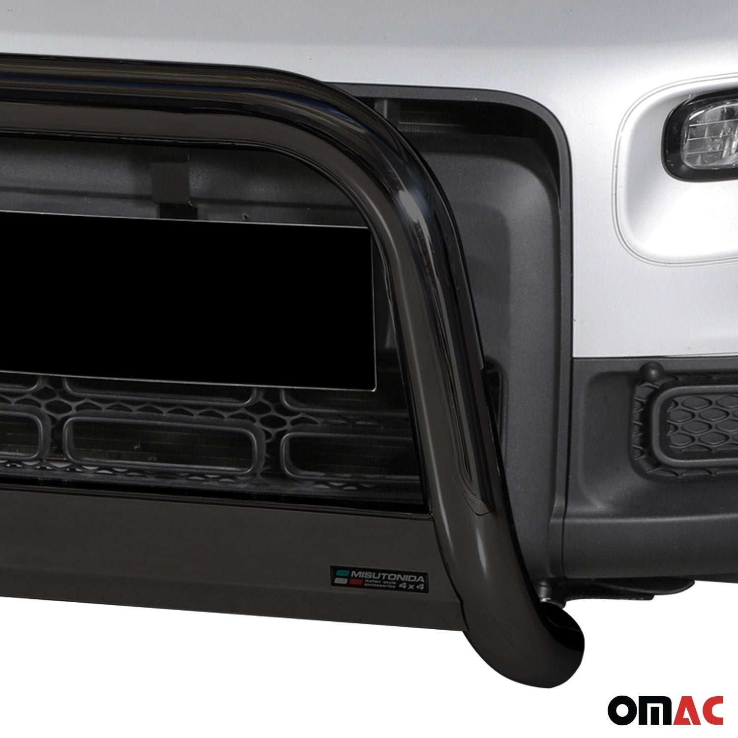 Frontbügel Frontschutzbügel für Fiat Panda 4 2012-2022 ø63mm Stahl Schwarz