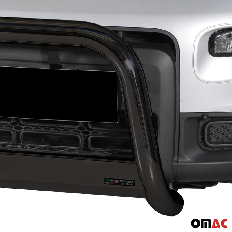 Frontbügel Frontschutzbügel für Fiat Panda 4 2012-2022 ø63mm Stahl Schwarz