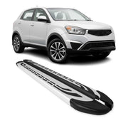 Trittbretter Seitenschweller Seitenbretter für Ssangyong Korando C 2011-2019 Alu