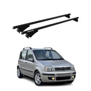 Menabo Dachträger Grundtäger für Fiat Panda 169 Cross 2003-2015 75kg Alu Schwarz