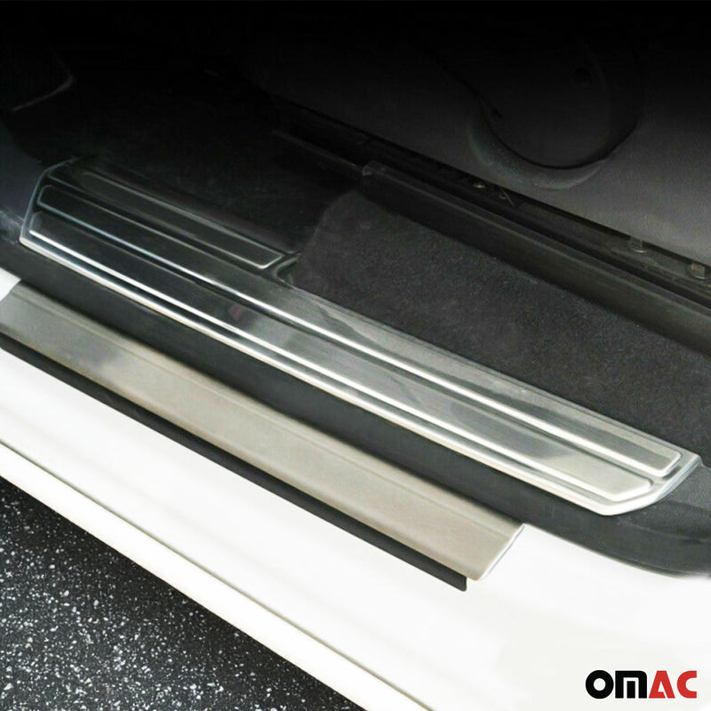 Einstiegsleisten Türschutzleisten für VW Amarok 2010-2025 Edelstahl 4tlg