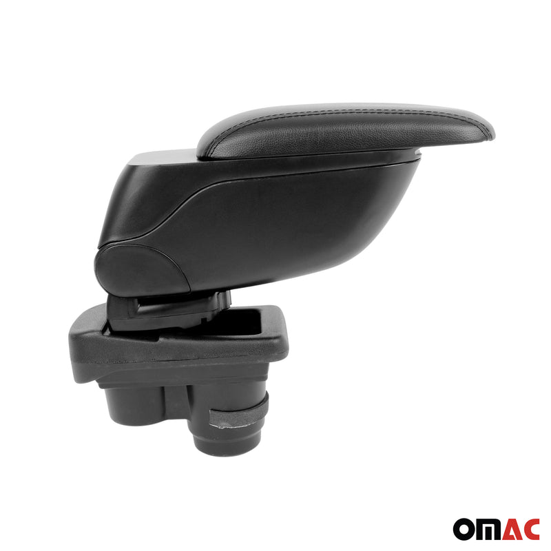 Mittelarmlehne Armlehne für Hyundai i20 2 GB 2014-2020 PU-Leder ABS Schwarz