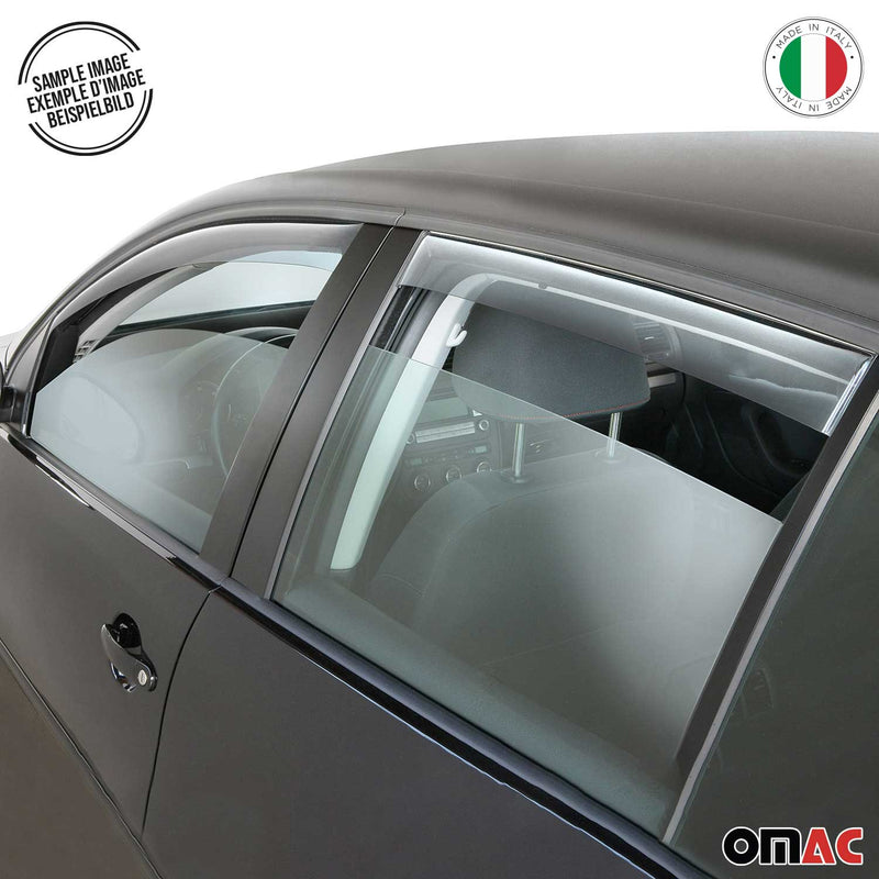 Windabweiser Regenabweiser für Audi A3 8V Sportback 2012-2020 Acryl Dunkel 4tlg