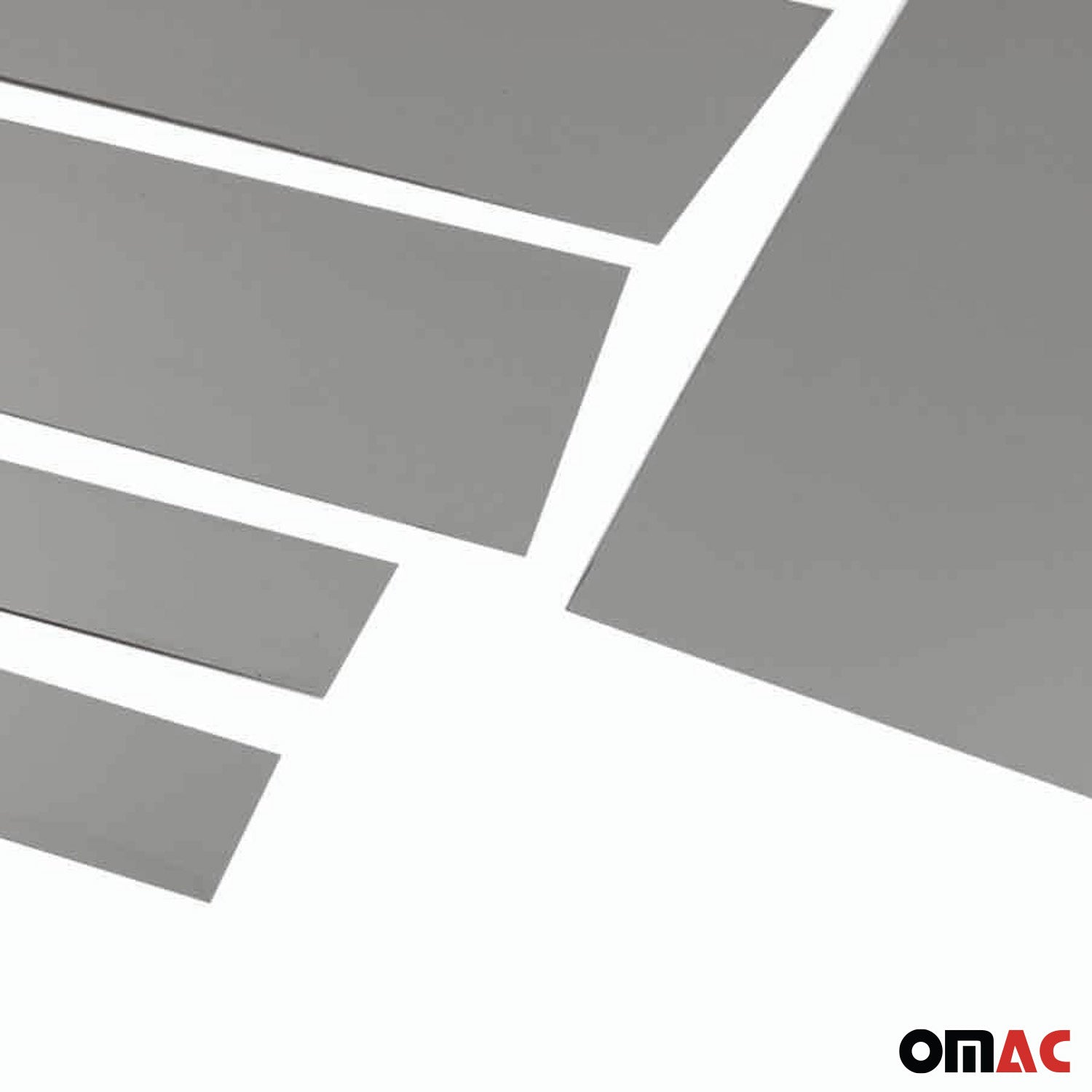 B-Säule Türsäulen Verkleidung für Fiat Doblo 2010-2021 Edelstahl Dunkel 8tlg