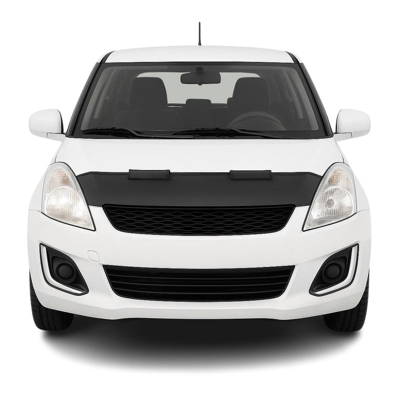 Haubenbra Steinschlagschutz Bonnet Bra für Suzuki Swift 2004-2010 Schwarz Halb