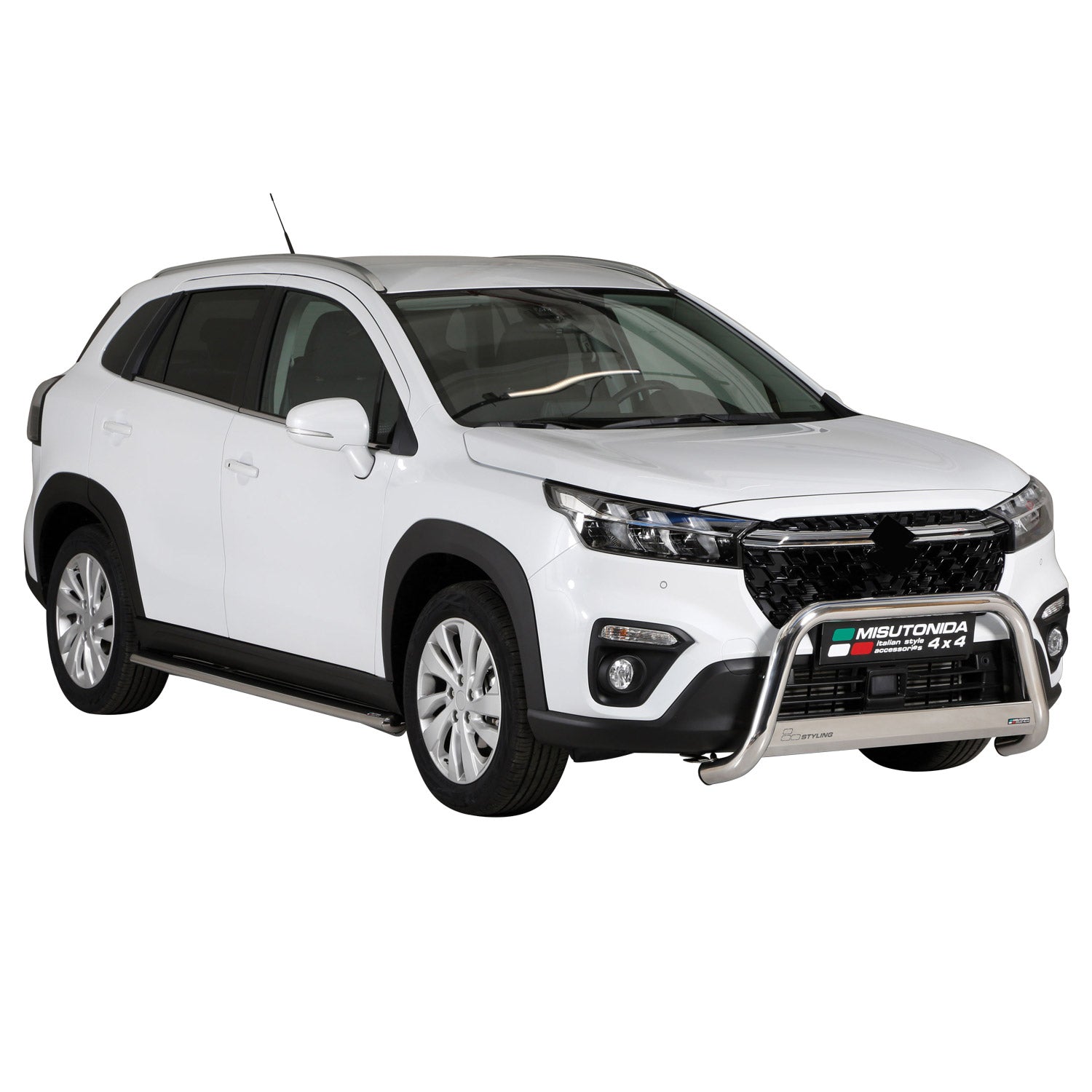 Frontbügel Frontschutzbügel für Suzuki SX4 S-Cross Hybrid 2022-2026 ø63 Stahl