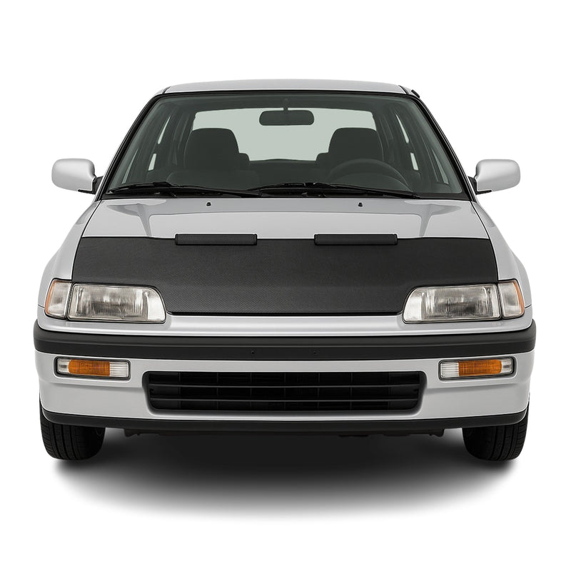 Haubenbra Steinschlagschutz Bonnet Bra für Honda Civic 1987-1993 Carbon Halb