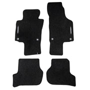 Velours Fußmatten für VW Golf Plus 2005-2014 Autoteppich Automatten Schwarz 4tlg