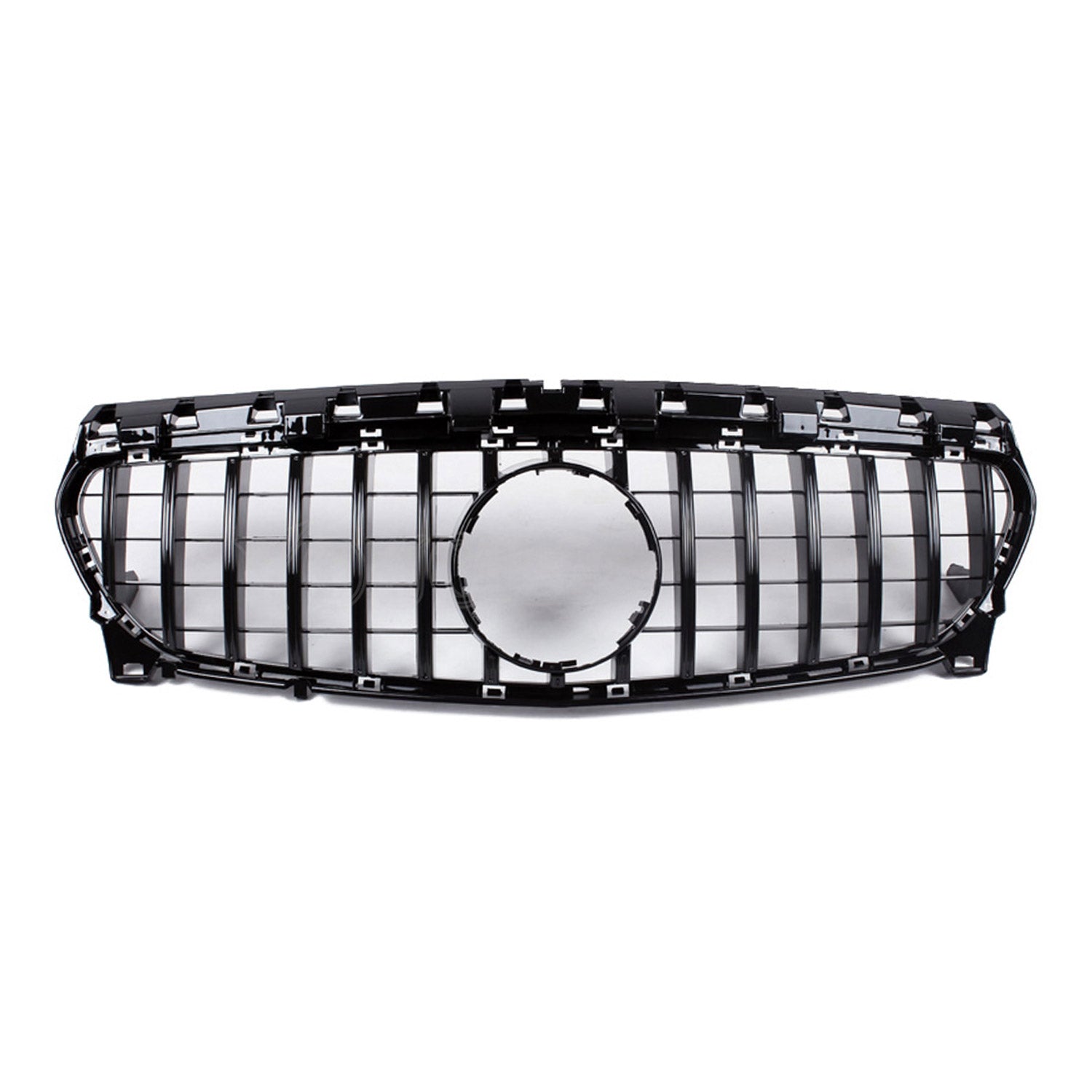 Kühlergrill Grill Frontgrill für Mercedes CLA Coupe C117 2013-2019 Schwarz