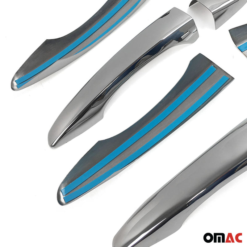 Türgriff Blende Türgriffkappen für Citroen C5 Aircross 2018-25 4Tür H1 Chrom 8x