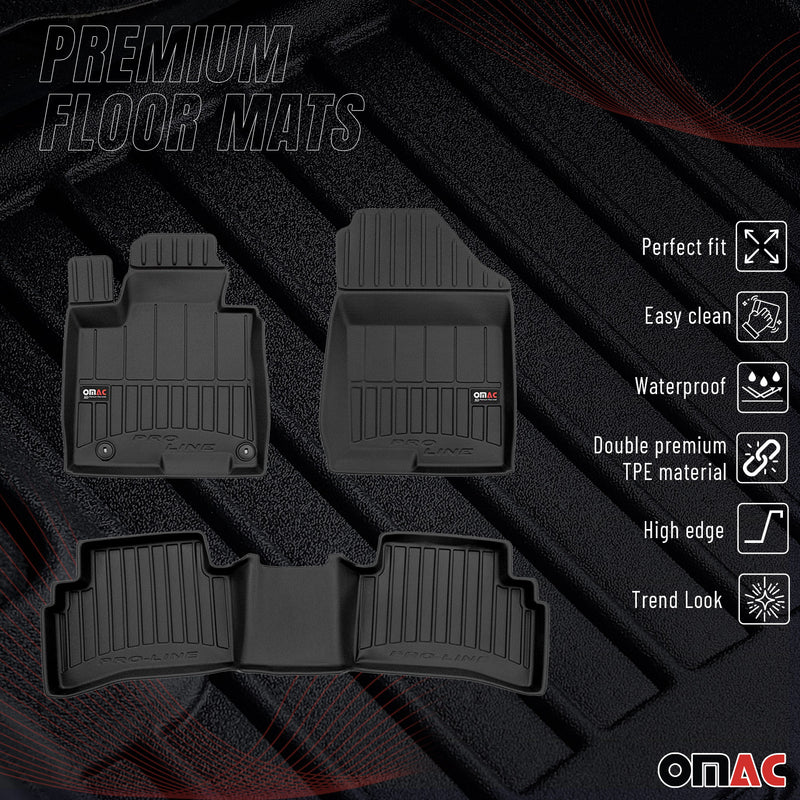 OMAC Gummi Fußmatten für Hyundai Tucson 2021-2025 Premium TPE Automatten 4tlg