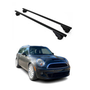 Dachträger Gepäckträger für Mini Clubman 2007-2014 Grundträger Metall Schwarz 2x
