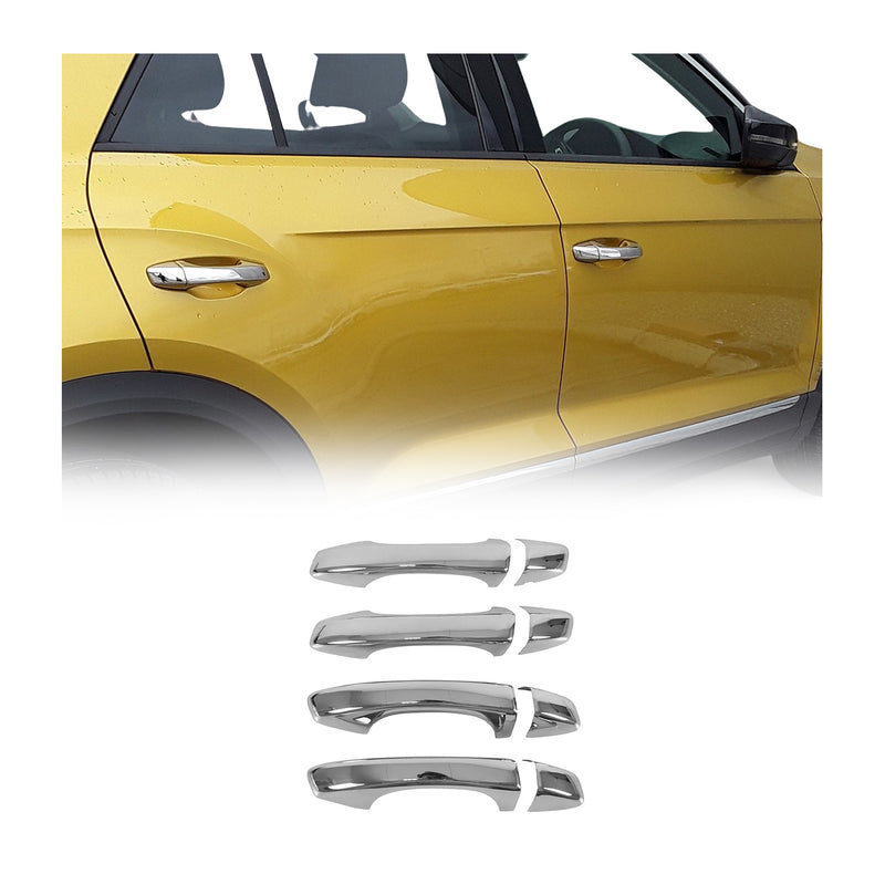 Türgriff Blende Türgriffkappen für Seat Ibiza 17-25 Leon 12-19 Edelstahl