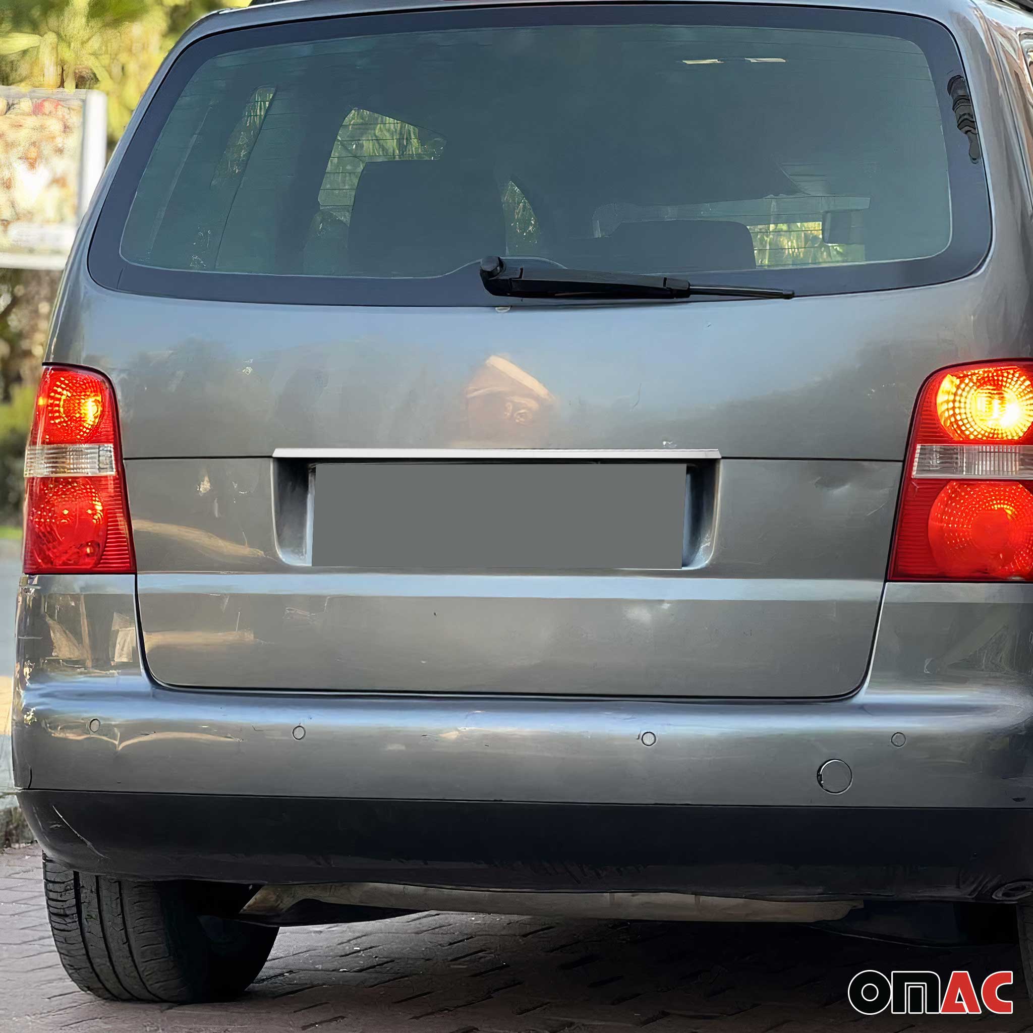 Kofferraumleiste Heckklappe Leiste für VW Touran 2003-2010 Edelstahl Chrom 1tlg
