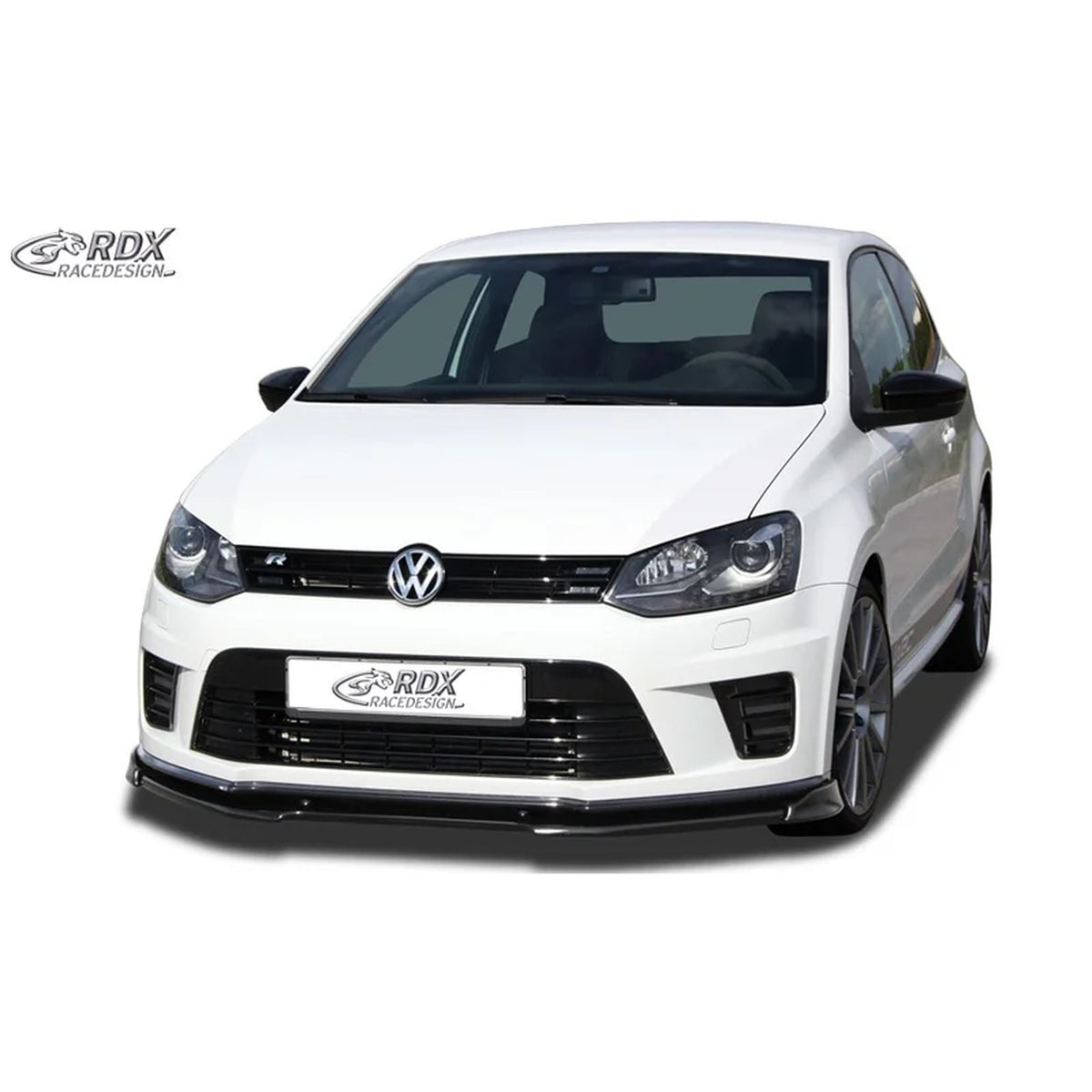 RDX Frontspoiler Vario-X für VW Polo 6R WRC 2009-2014 Polyurethan TÜV