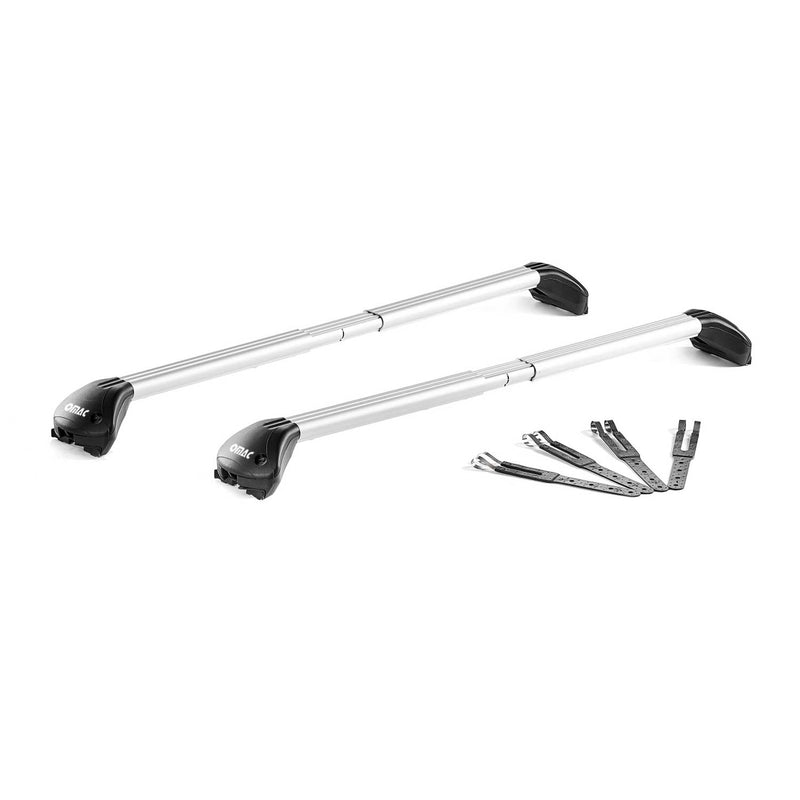 Dachträger Grundträger für VW Up Cross 2013-2025 5 türig Alu Silber 2 tlg