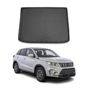 Kofferraummatte Kofferraumwanne für Suzuki Vitara 2015-2024 Gummi TPE Schwarz
