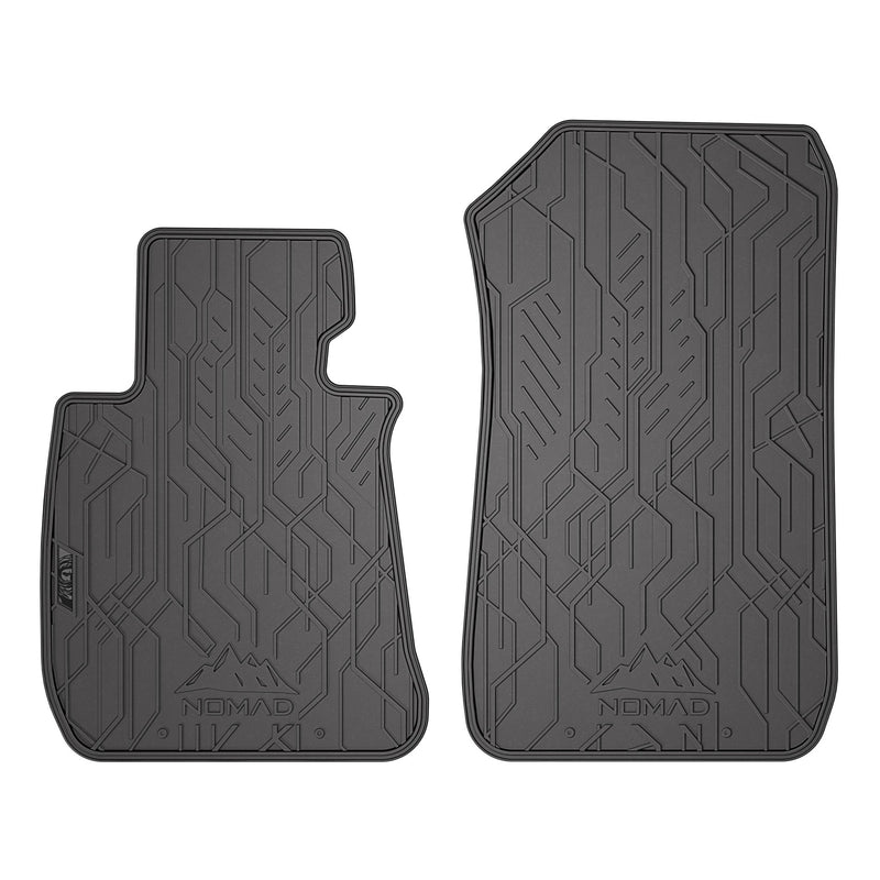 Fußmatten Gummimatten für BMW 3er E90 E91 2004-2012 außer xDrive Schwarz 2 tlg