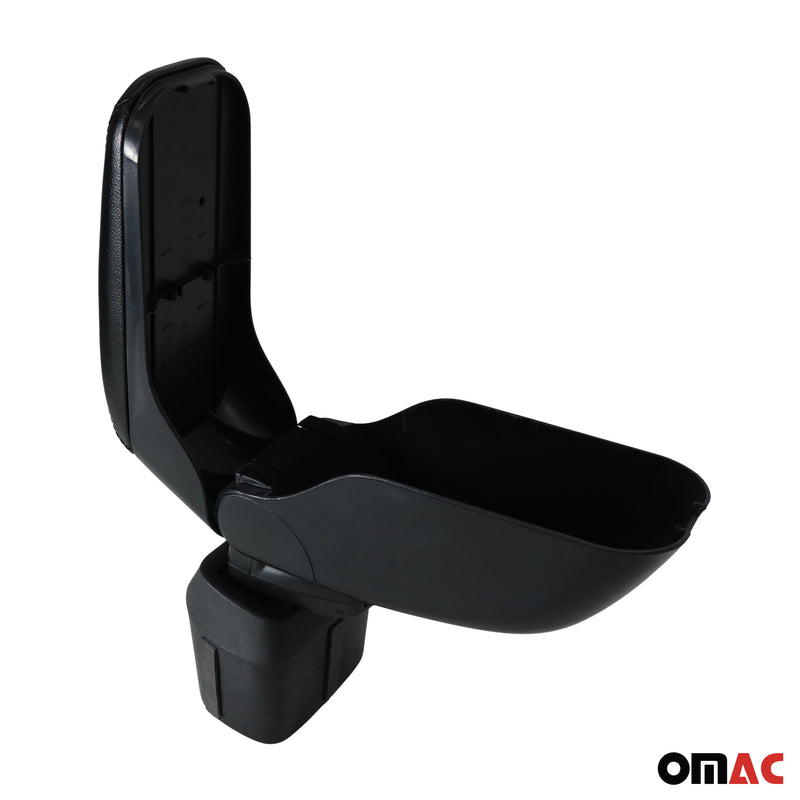 Mittelarmlehne Armlehne für Nissan Juke 2011-2019 PU-Leder ABS Schwarz