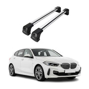 Dachträger Grundtäger für BMW 1er F40 2019-2024 75kg Aluminium Silber 2 tlg
