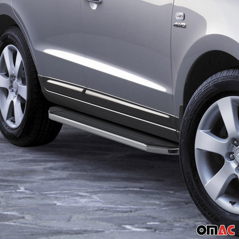 Trittbretter Seitenschweller für Hyundai Santa Fe 2006-2012 ABE Alu