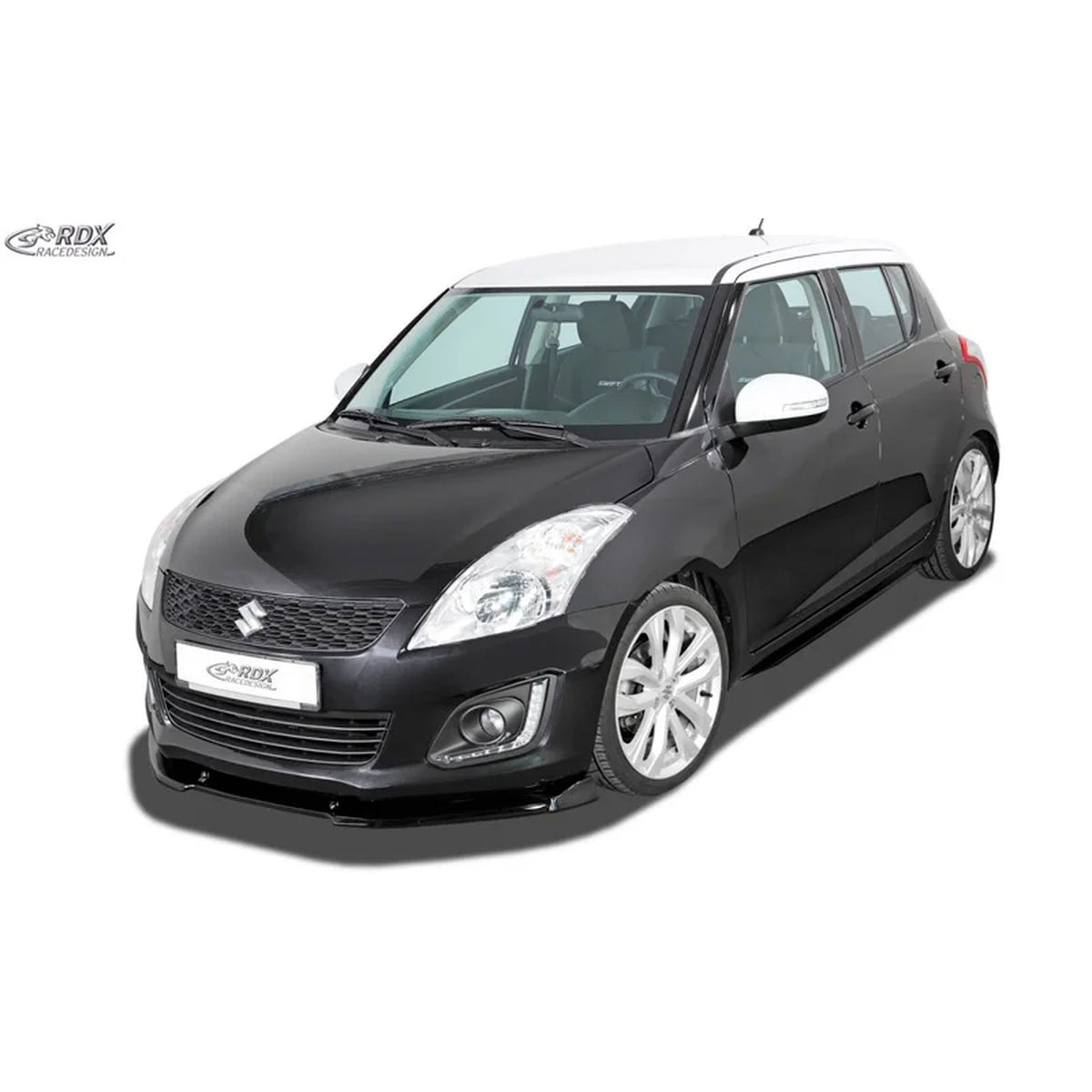 RDX Seitenschweller 'Slim' für SZ Swift FZ/NZ 2010-2017 ABS Schwarz 2er-Set TÜV
