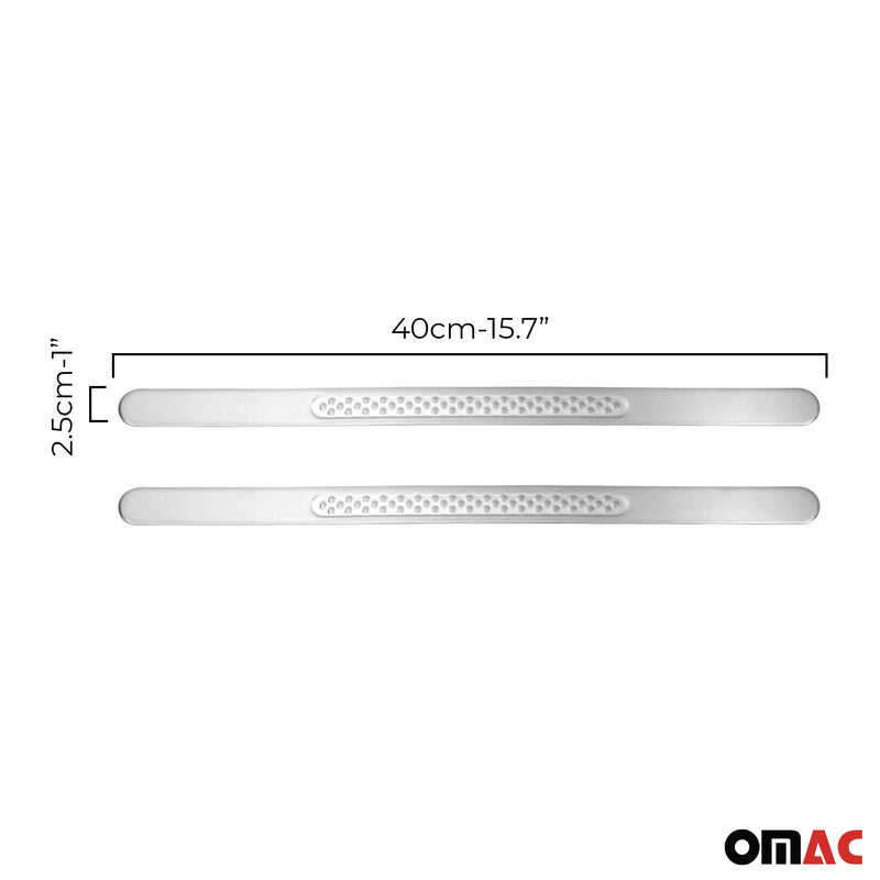 Einstiegsleisten Türschweller für Fiat Punto Evo 2009-2012 Edelstahl Silber 2tlg