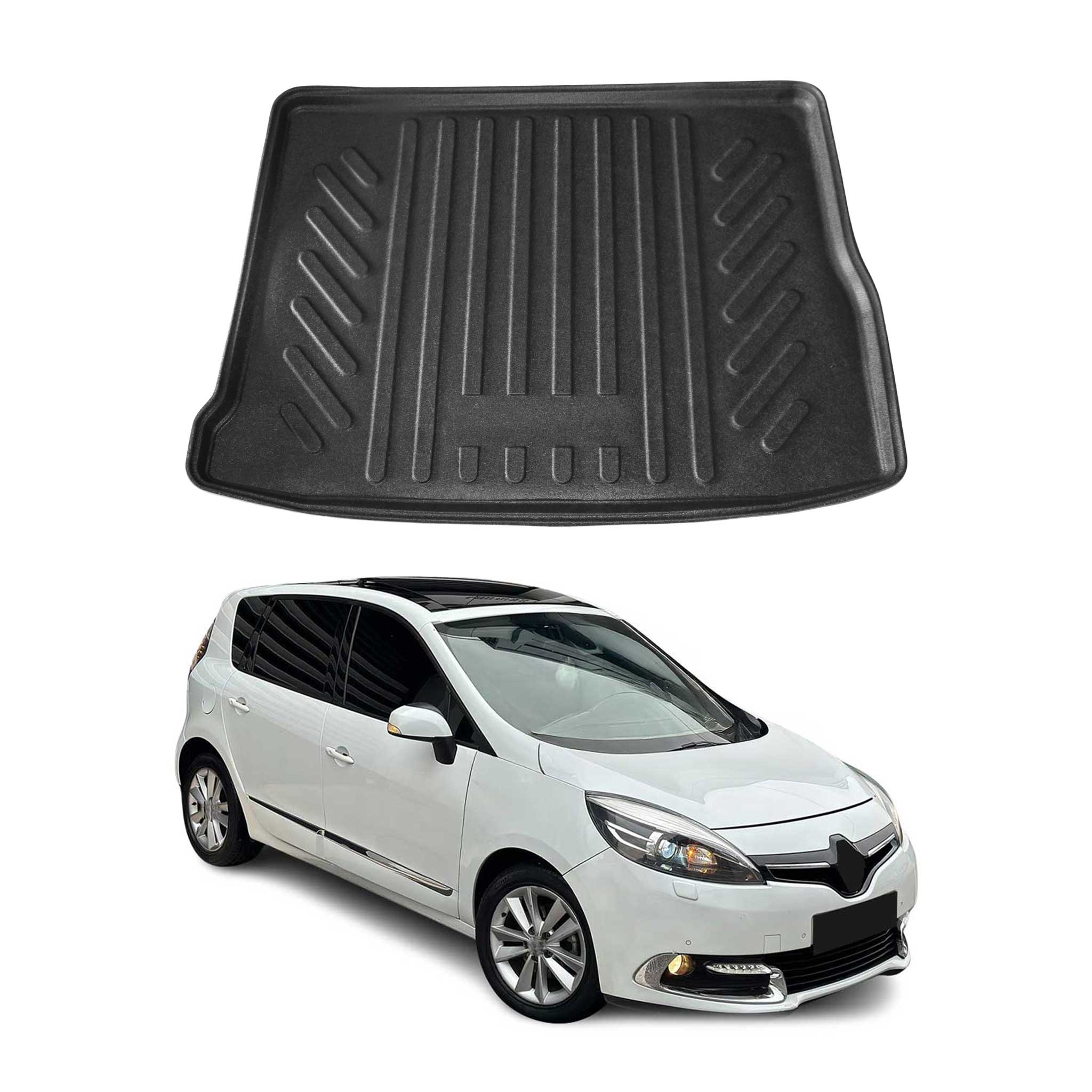 Kofferraumwanne Laderaumwanne für Renault Scenic 2013-2016 5tür Gummi TPE