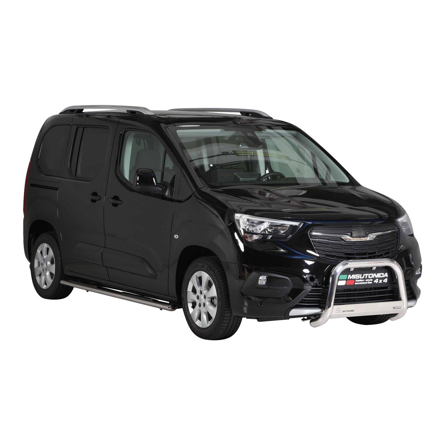Frontbügel Frontschutzbügel für Opel Combo E 2019-2026 ø63mm Stahl Silber Schutz