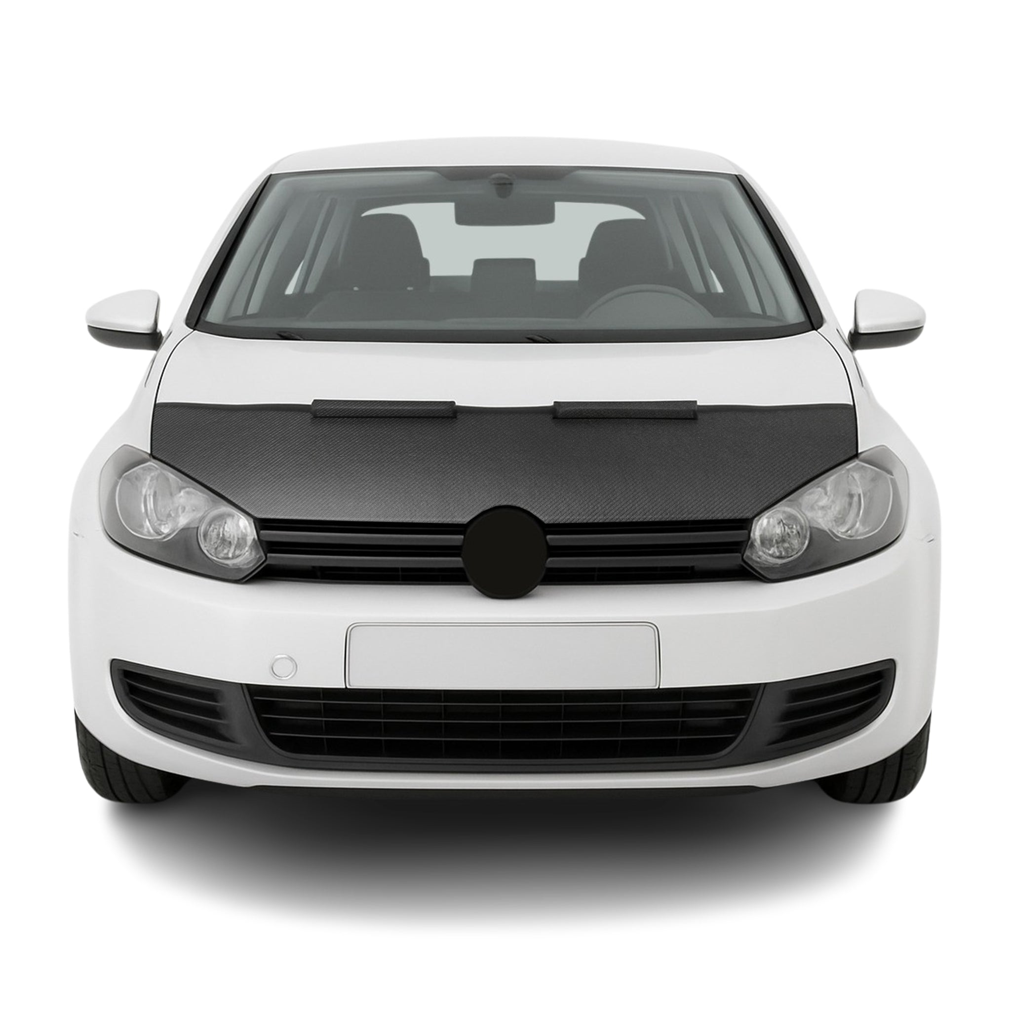 Haubenbra Steinschlagschutz Bonnet Bra für VW Golf 2008-2012 Carbon Optik Halb