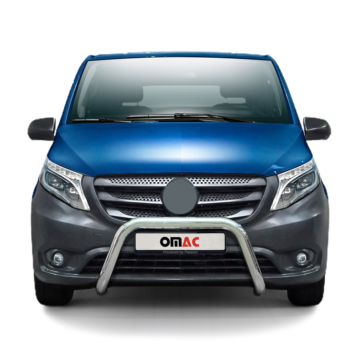 Stahl Frontbügel Frontschutzbügel für Mercedes Vito W447 2014-2019 ABE Silber