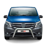 Stahl Frontbügel Frontschutzbügel für Mercedes Vito W447 2014-2019 ABE Silber