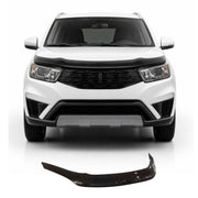 Motorhaube Deflektor Insektenschutz für Ssangyong Actyon 2013-2019 Dunkel