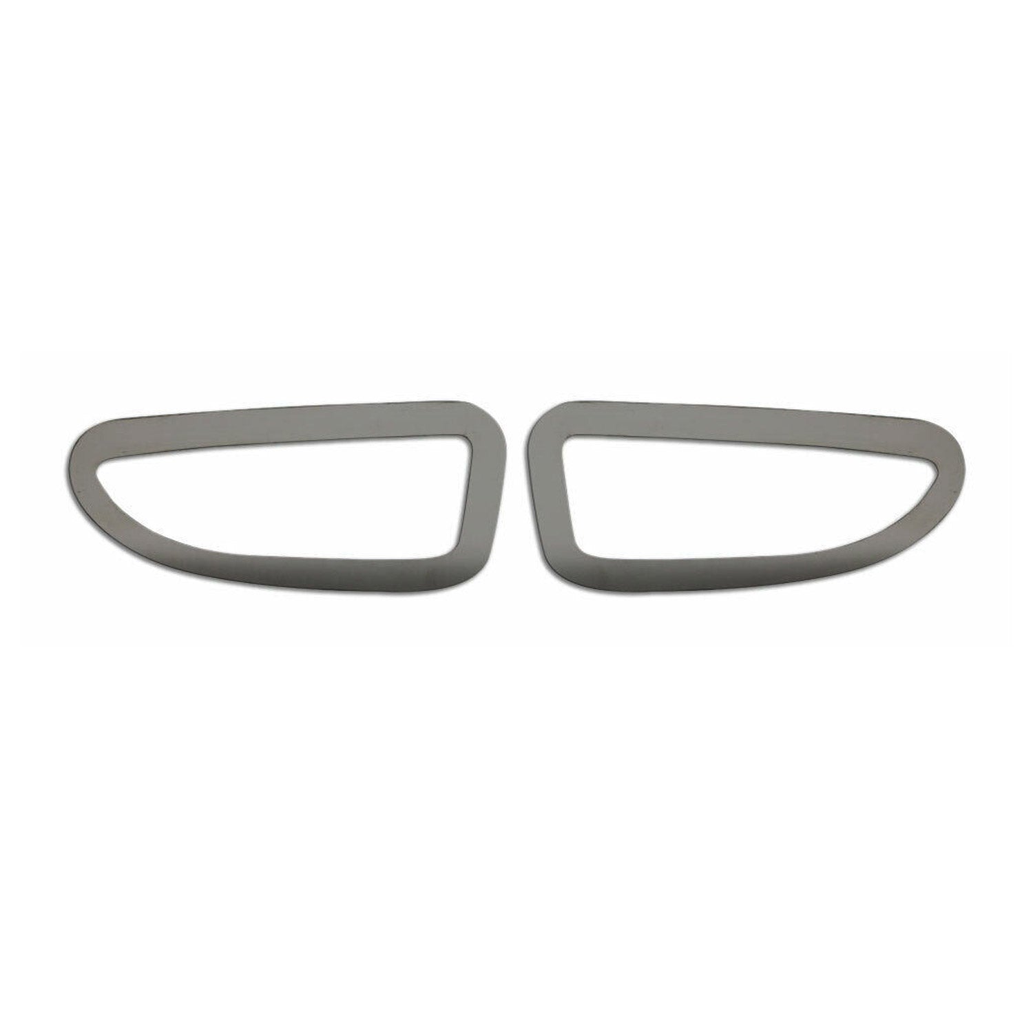Blinkerrahmen Signalblende Seitenblinker für Opel Astra J 2010-2015 Chrom Dunkel