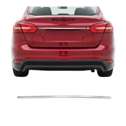 Heckleiste Kofferraumleiste für Ford Focus mk3 Limo 2015-2018 FL Edelstahl Chrom