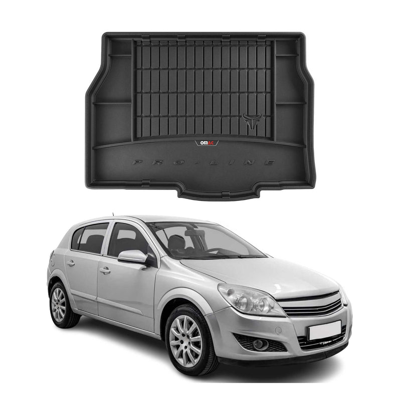 OMAC Gummi Kofferraumwanne für Opel Astra H GTC 2004-2014 TPE Laderaumwanne