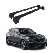 Dachträger Gepäckträger für BMW X5 G05 2019-2026 ABE Grundträger Alu Schwarz