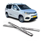 Stahl Seitenschweller Schwellerrohre für Toyota Proace 2016-2026 L3 Langer Grau