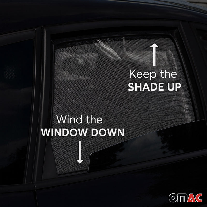 Sonnenschutz Blenden für Audi A8 D3 4E Limo 2002-2010 hintere Türen 2tlg