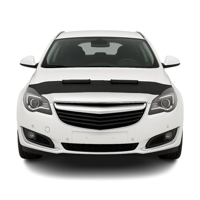 Haubenbra Steinschlagschutz Bonnet Bra für Opel Insignia 2008-2013 Schwarz Halb