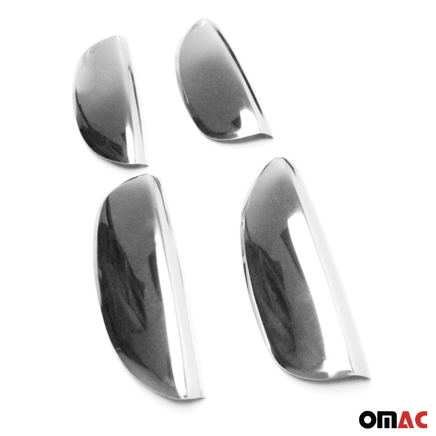 Chrom Türgriff Blende für Dacia Logan 2004-2013 4-Tür Edelstahl 4tlg