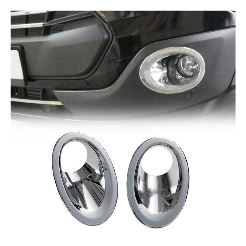 Nebelscheinwerfer Rahmen für Ford Transit Tourneo Custom 2013-2017 Chrom ABS