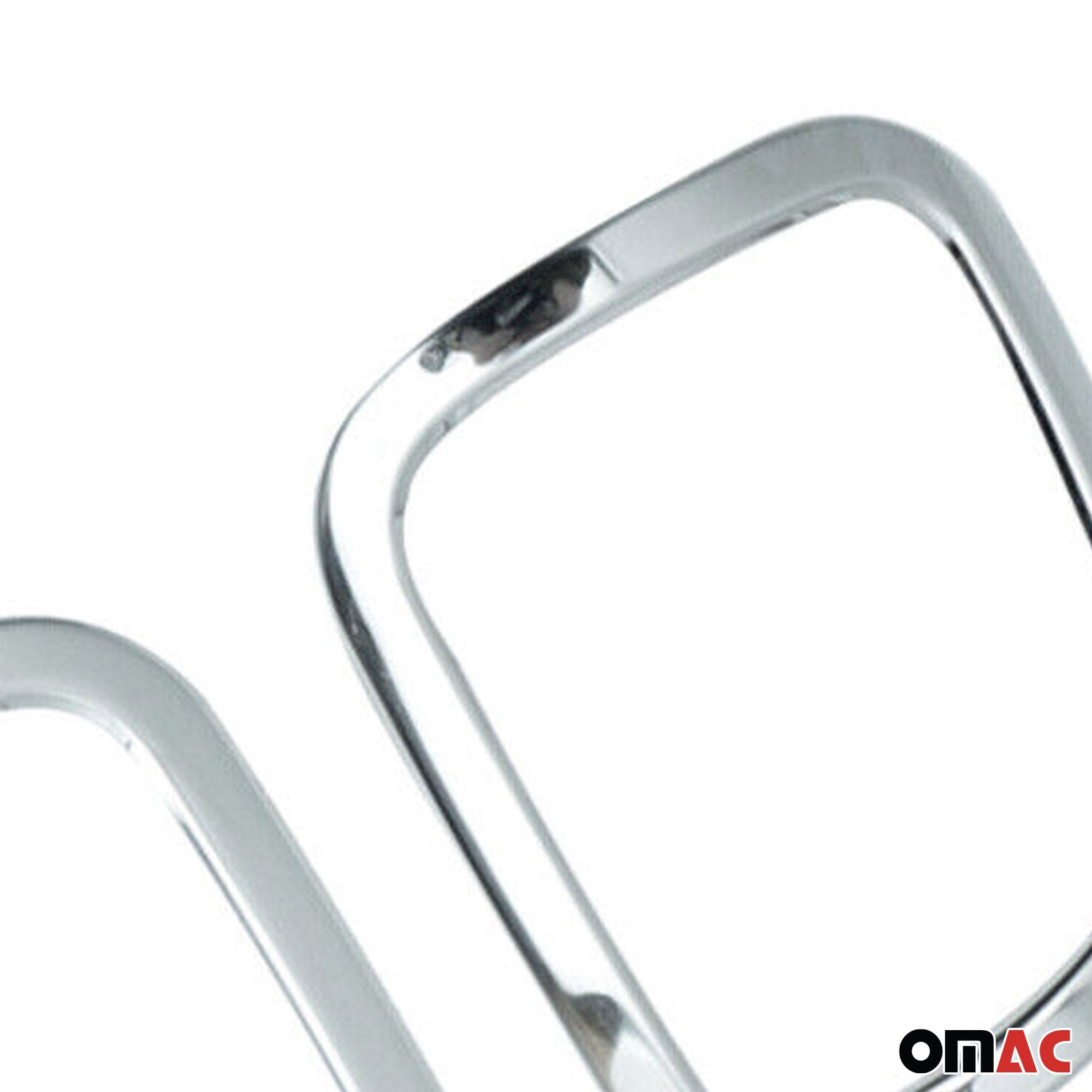 Reflektor Blenden Reflektorleiste für Renault Kangoo 2008-2013 Edelstahl Chrom