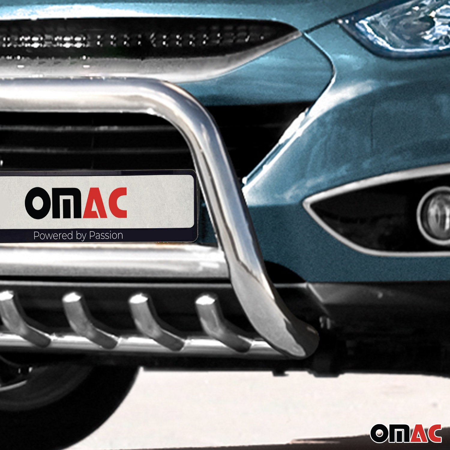 Edelstahl Frontschutzbügel für Hyundai ix35 2010-2015 ABE Silber Schutz